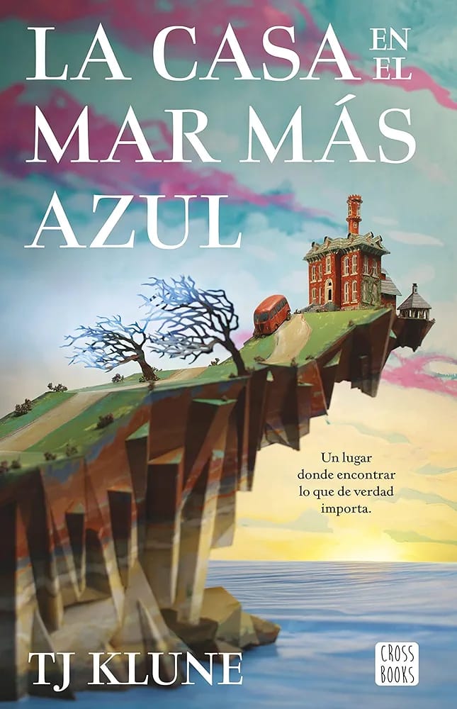 La casa en el mar mas azul